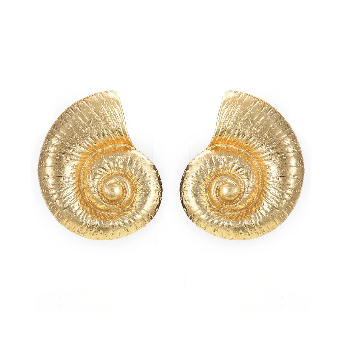 Seashell Snail Earrings